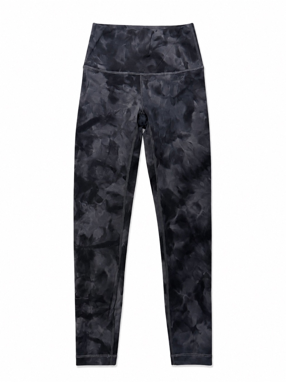 Lululemon High-Waist Marble Print Leggings - Black/Grey |6|